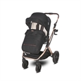 Baby Stroller GLORY 2in1 with cover BLACK Diamond+ADAPTERS